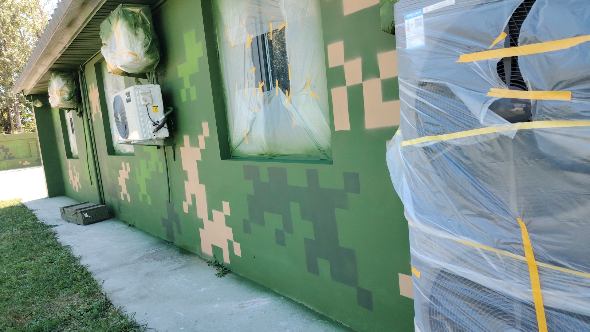 嘉兴外墙迷彩漆施工多少钱 伪装迷彩漆  